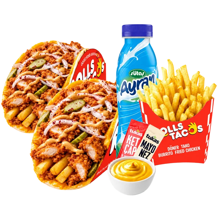 2'li Tenders Taco Menü