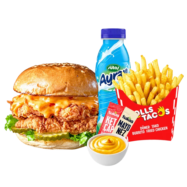 Chicken Double Tenders Burger Menü