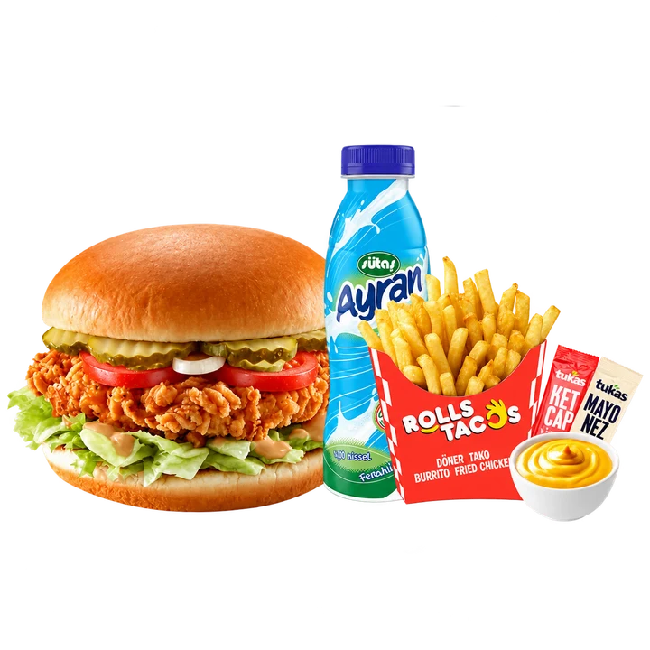 Kids Tenders Burger Menü