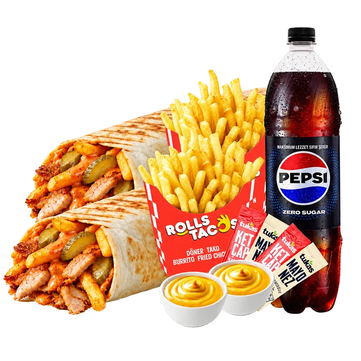 2'li Medium Roll's Menü