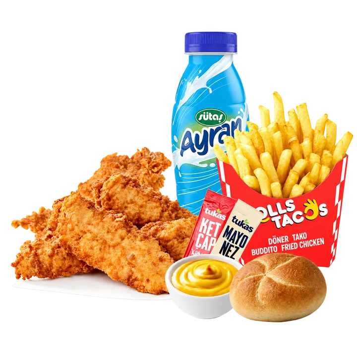 4'lü Tenders Menü