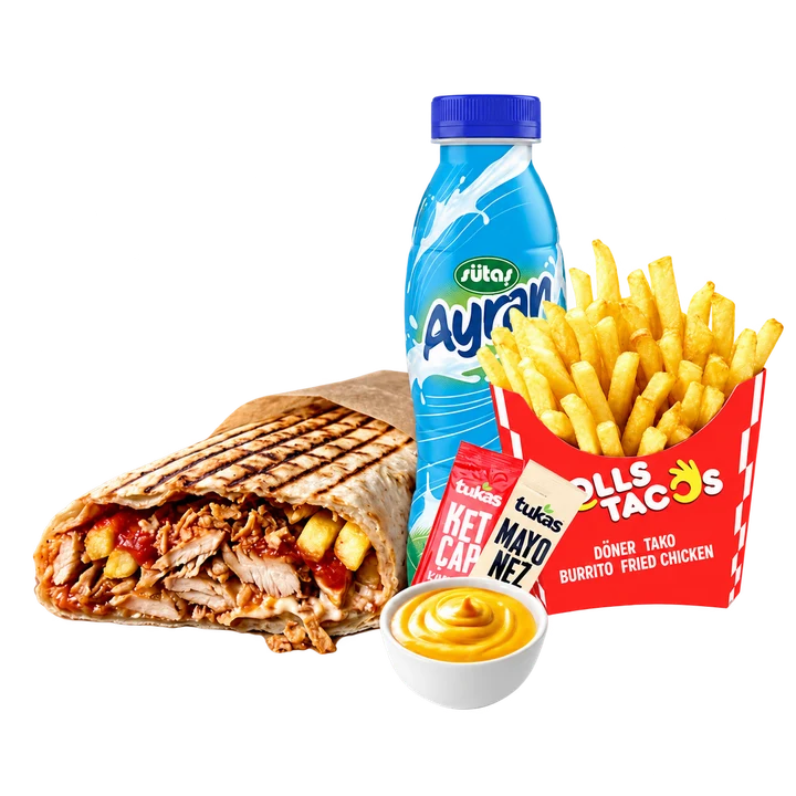 Chicken Döner Tacos Menü